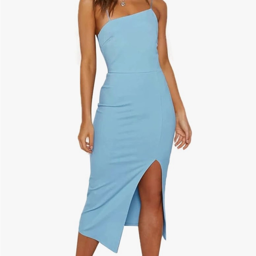 Blue formal dress